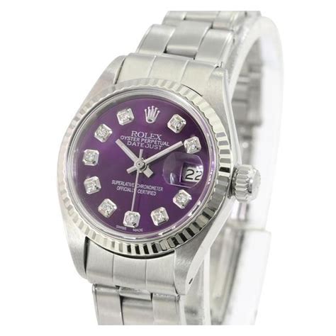 purple face womens rolex|automatic Rolex purple face.